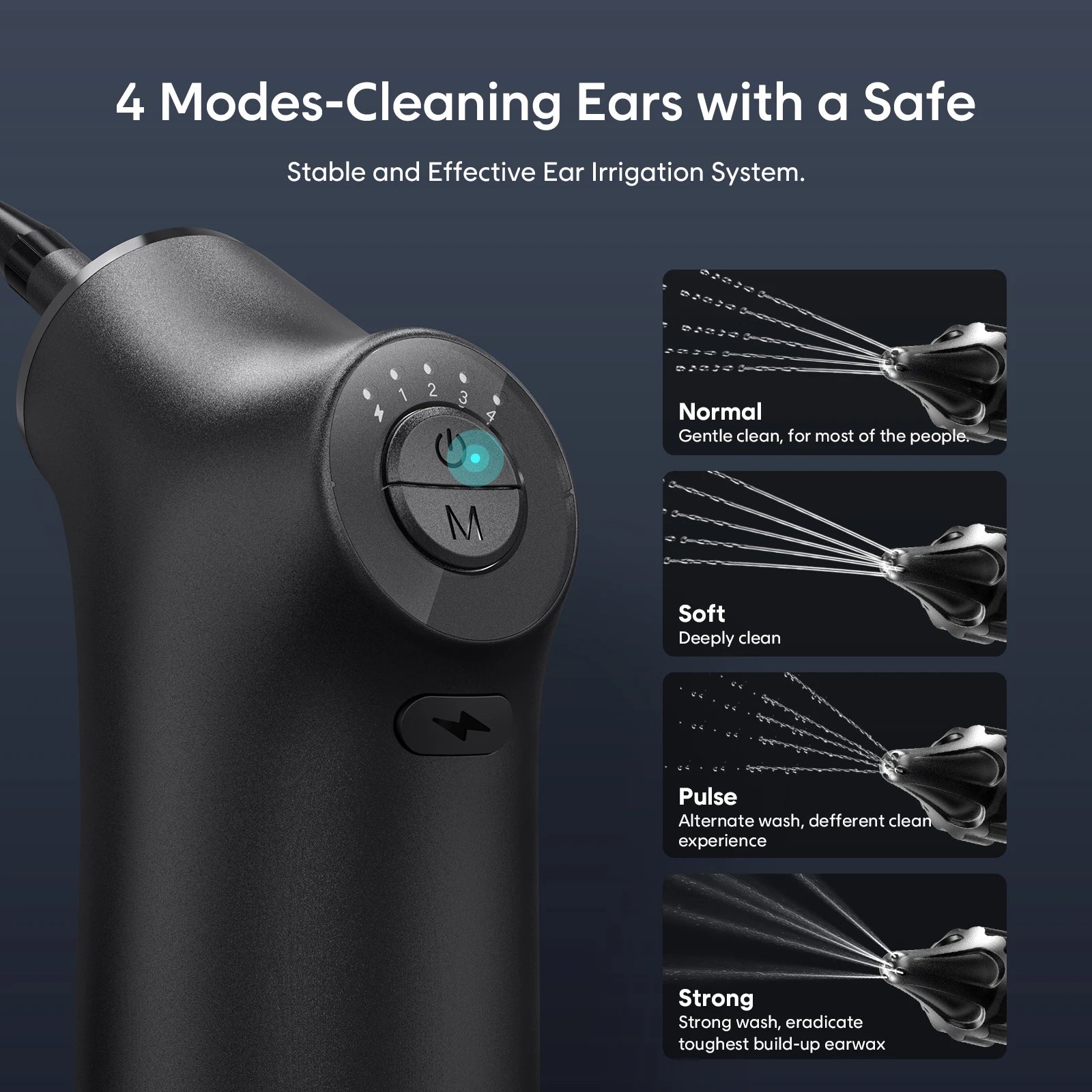 Nettoyant auriculaire électrique à pression EarXpert ™