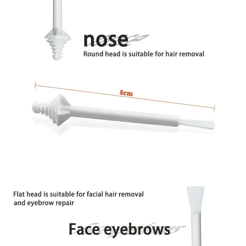 Portable Nose Wax Kit 50g-1005g for Men and Women Nail Waxing Hair Removal Wax Kit Nail Wax Cleaning Wax Kit Nose Clipper Beauty