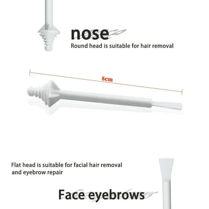 Portable Nose Wax Kit 50g-1005g for Men and Women Nail Waxing Hair Removal Wax Kit Nail Wax Cleaning Wax Kit Nose Clipper Beauty